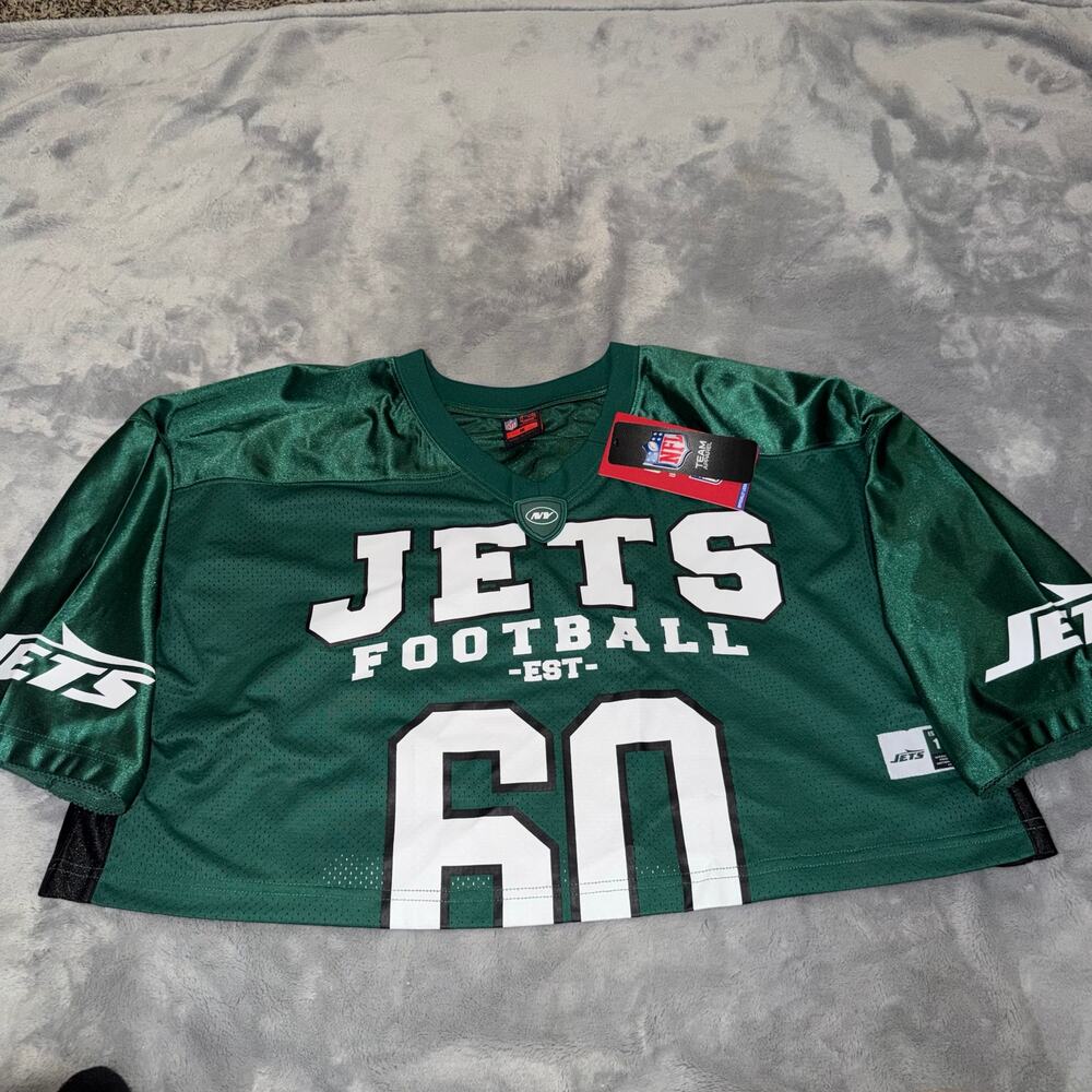 NWT New York Jets NFL Ultra Game Green #60 Football Jersey Men’s Size M